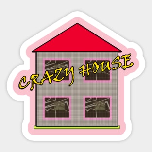 Crazy House Sticker